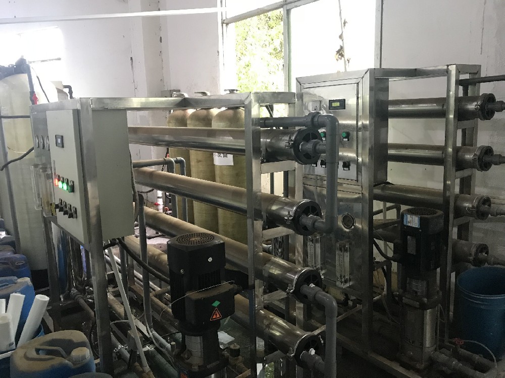 惠州飞耐尔湖北赤壁工厂二期纯水设备安装调试